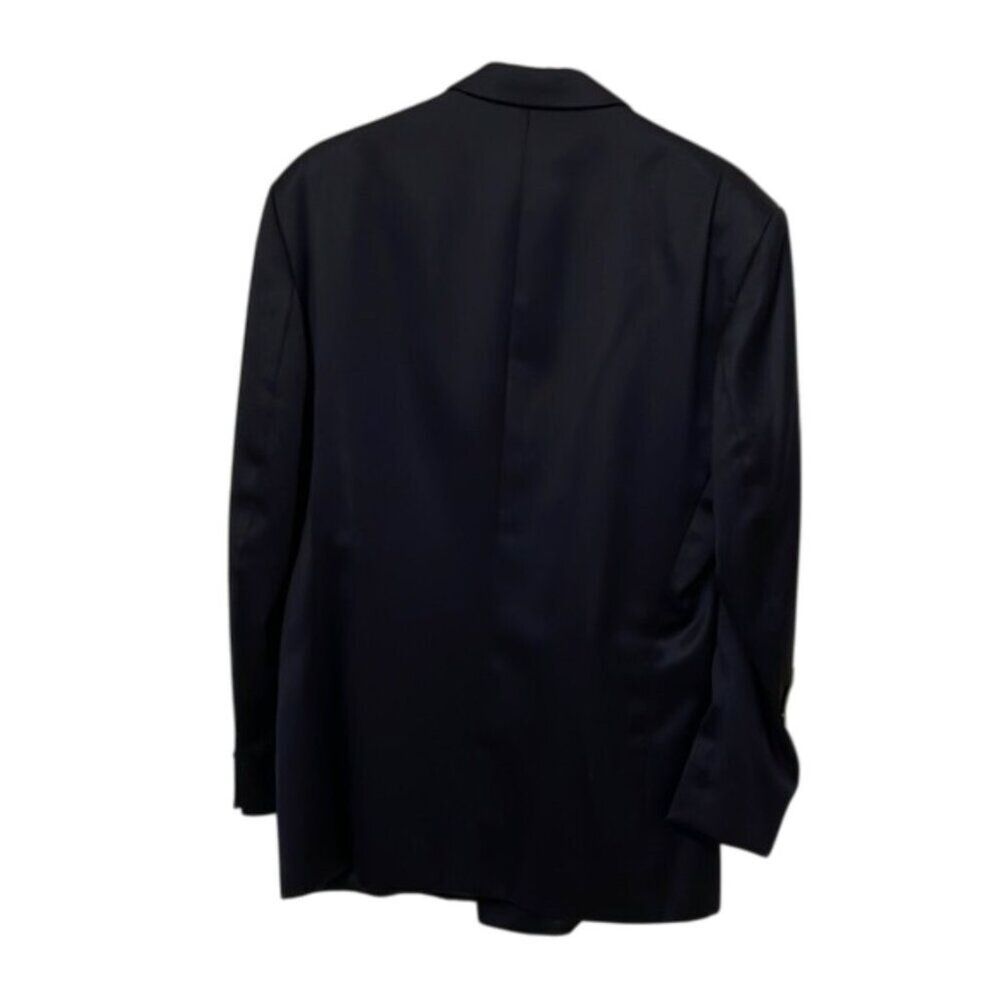 Alexandre Blue Wool Double Breasted Blazer Made in England 42? - Picture 8 of 11